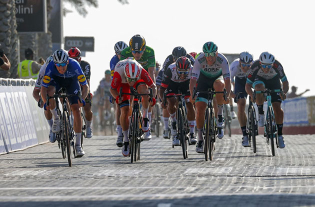 Sprint finish